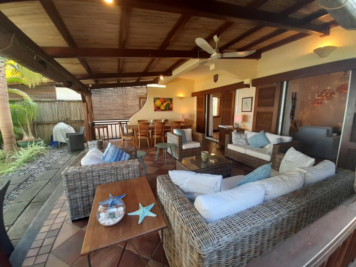 Fantastic Spacious Beachfront Villavacances Grand-Baie Dış mekan fotoğraf